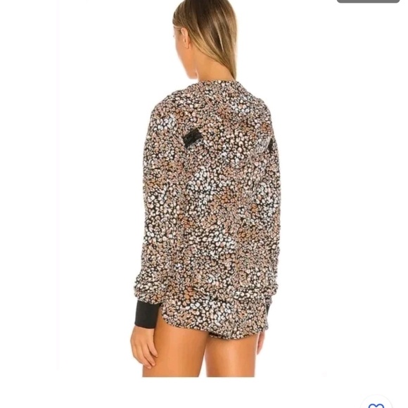 free people movement: run wild jacket - leopard print size S - Picture 6 of 7